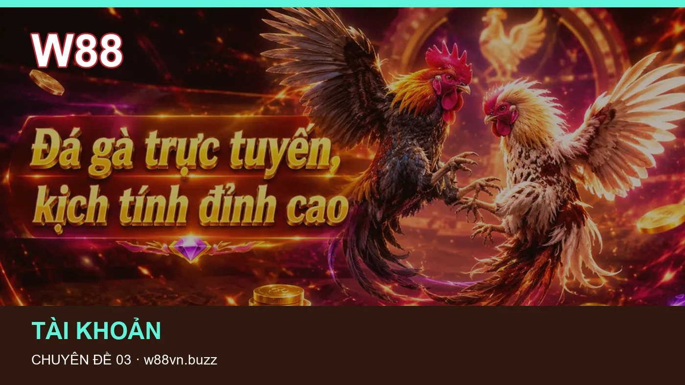 Tài khoản: những thuật ngữ cần hiểu khi tra cứu W88